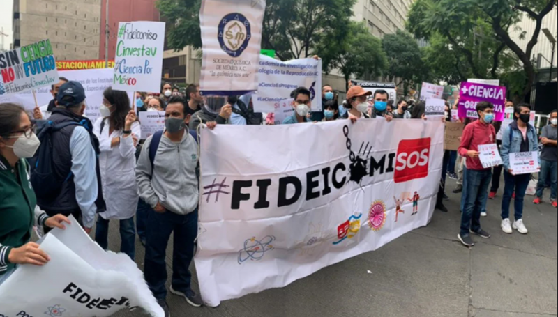 Científicos internacionales PROTESTAN y rechazan la eliminación de fideicomisos en México