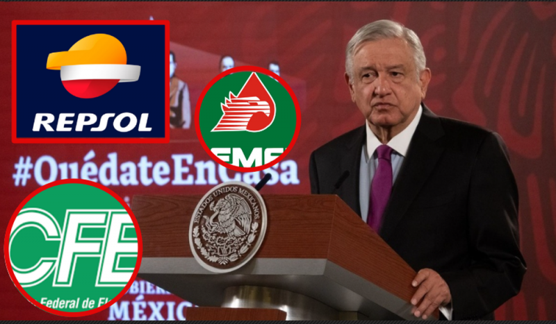 “Aquí se respeta a los mexicanos, no me paga REPSOL”, AMLO aclara a EU que no mandan en CFE ni PEMEX