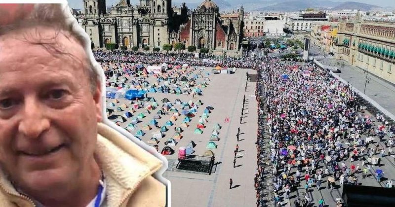 Marcha PRO AMLO exhibe minúscula presencia de FRENAAA: “Nos mueve la ESPERANZA, a ellos el dinero”