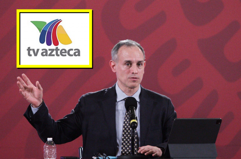 A pesar de REBROTE, TV Azteca pide clases presenciales y tachan de “burócrata” a Gatell