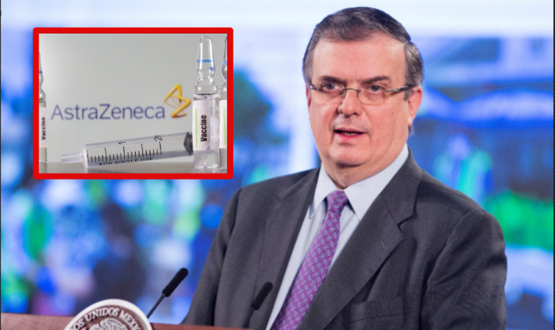 Hoy se formaliza pedido de vacunas de AstraZeneca: Marcelo Ebrard
