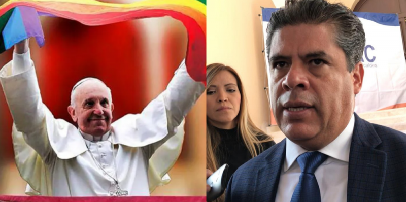 Dirigente del PAN Guanajuato critica al Papa Francisco por apoyar a parejas LGBT+