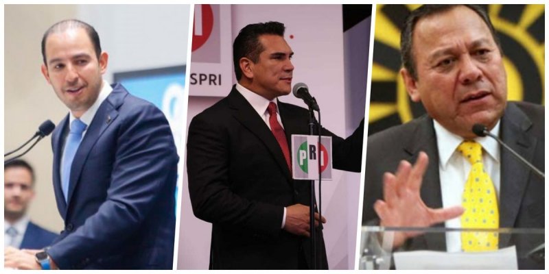 Hacen alianza PAN, PRI y PRD con “Sí por México” de Claudio X Gonzálezy