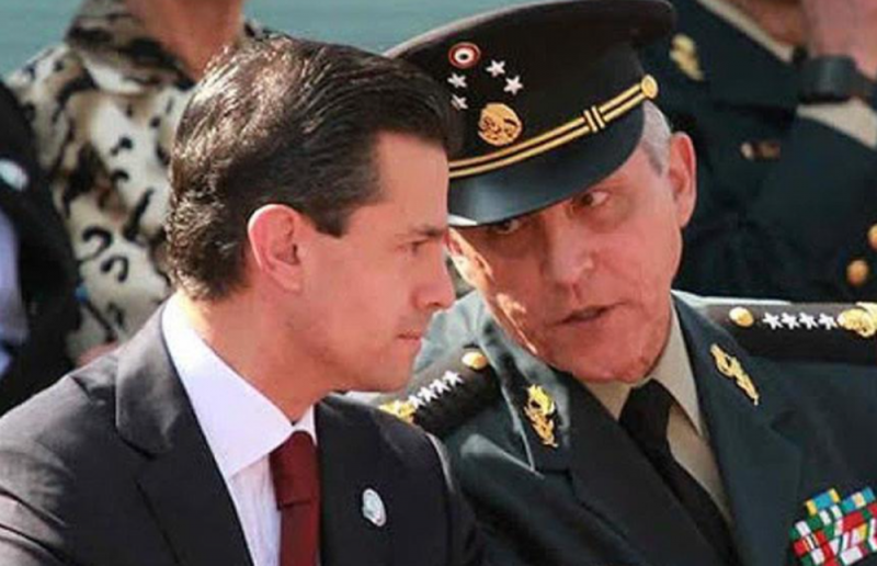 Senadores exigen a la FGR investigar posible COMPLICIDAD de EPN con el General Cienfuegos