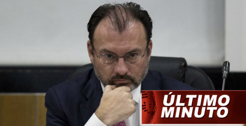 #ÚltimoMinuto| FGR solicita ORDEN DE APREHENSIÓN contra Luis Videgaray; juez la rechaza 