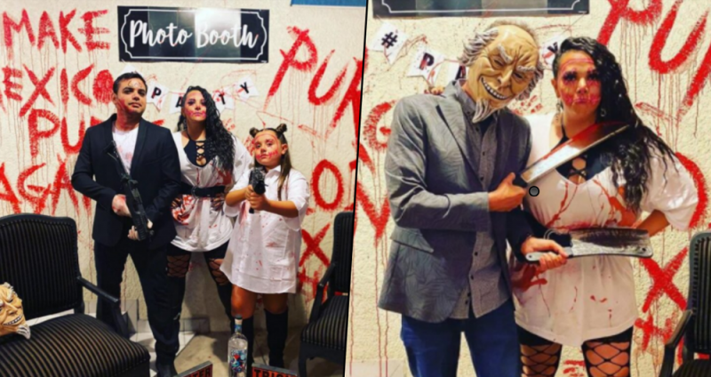 REGIDORA de Tijuana se disfraza de SICARIA para HALLOWEN, usuarios la tunden.