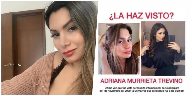 Influencer Adriana Murrieta es encontrada sin vida