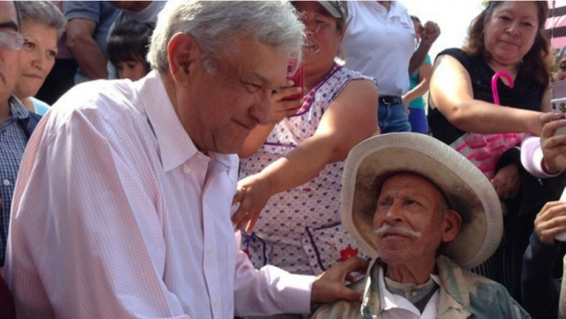 Con AMLO, pensión para adultos mayores creció HISTÓRICAMENTE 133%