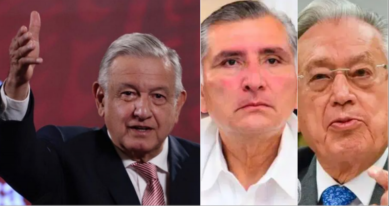 Pasión política entre Bartlett y Augusto López, AMLO