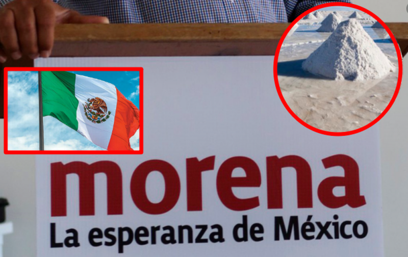 Morena presenta INICIATIVA para nacionalizar el litio en México.