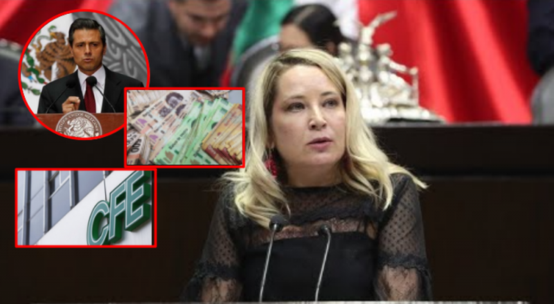 Exhiben a diputada del PRI por beneficiarse con bono millonario por liquidación de CFE