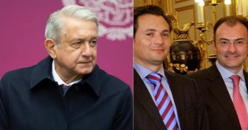 AMLO pide a la UIF y a la FGR actuar con rapidez en los casos Lozoya-Videgaray