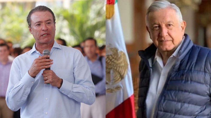 “Nos está yendo a toda madre con usted”, Gobernador priista de Sinaloa elogia a AMLO