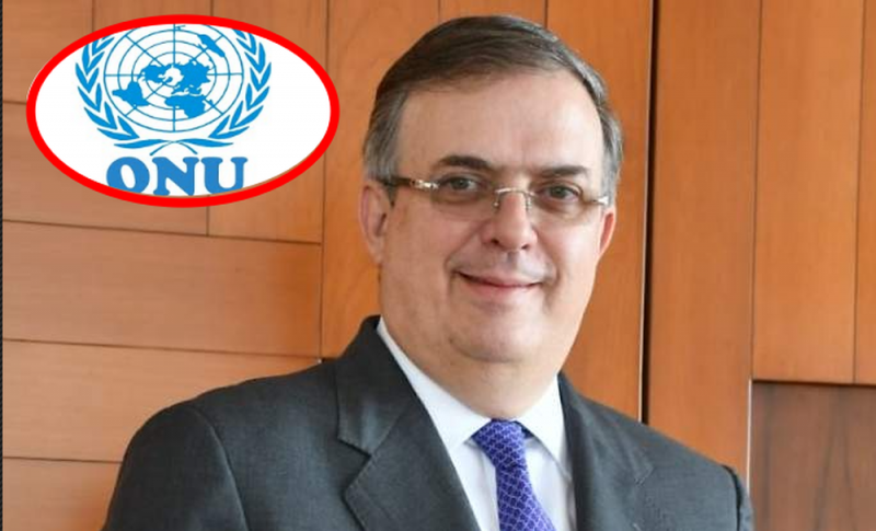 Participa canciller Marcelo Ebrard en el Consejo de Seguridad de la ONU