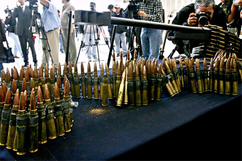 Aumenta hasta en 29% la incautación de armamento de alto poder en México