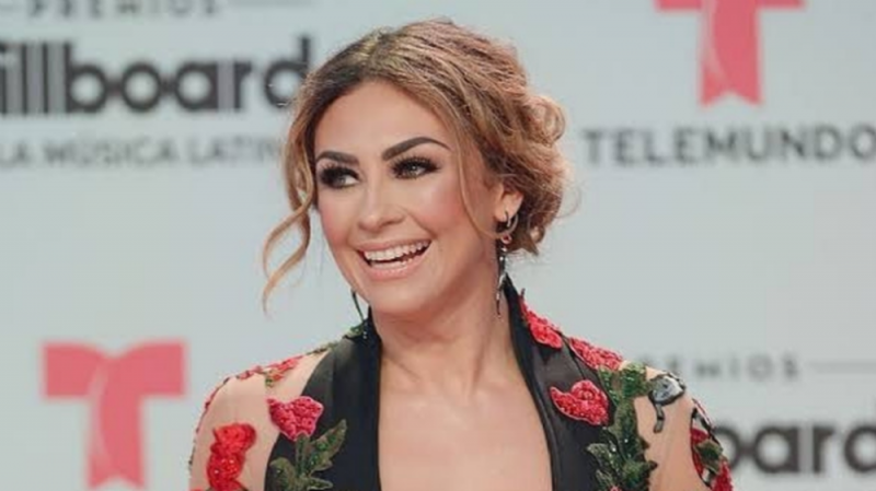 Araceli Arámbula posa en su jacuzzi en la playa y presume su pechonalidad 