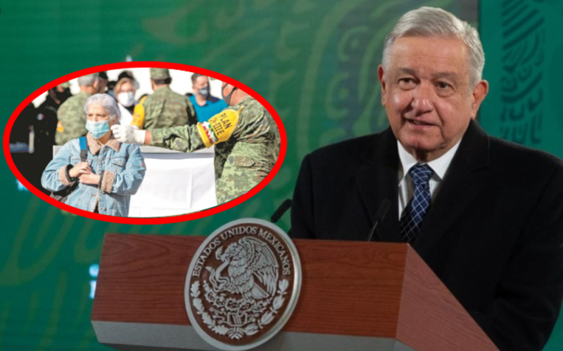 Anuncia AMLO inicio de vacunación masiva en México con 10 mil brigadistas