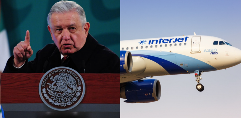 AMLO descarta que vaya a salvar a Interjet