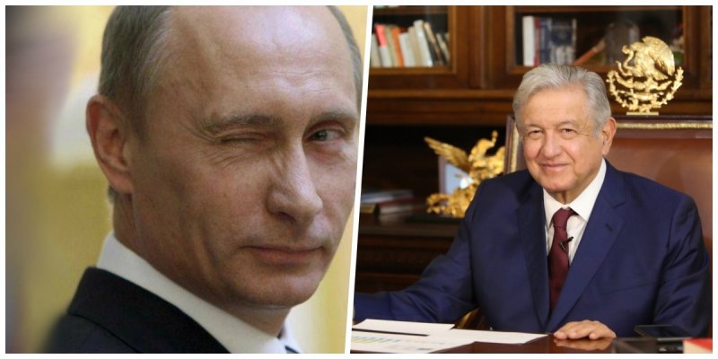 AMLO invita a Vladimir Putin a visitar México