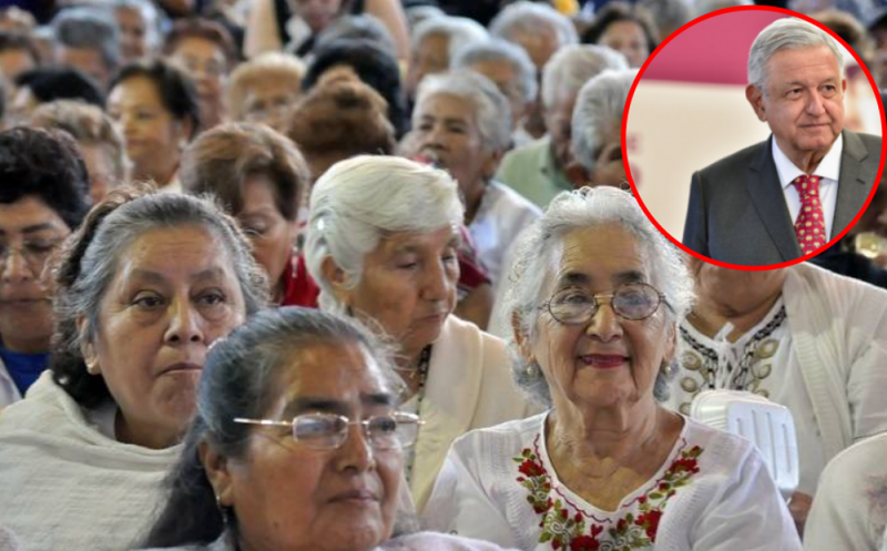 AMLO le cumple a los adultos mayores de México; en Marzo les adelantará dos bimestres