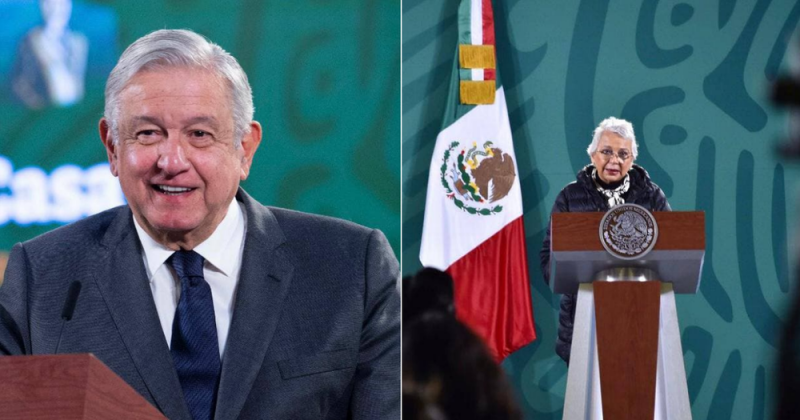 AMLO está mejorando rápidamente ante Covid-19, reporta Sánchez Cordero