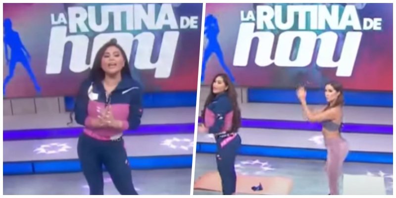 Gomita provoca burlas en redes tras su sesión fitness de programa Hoy