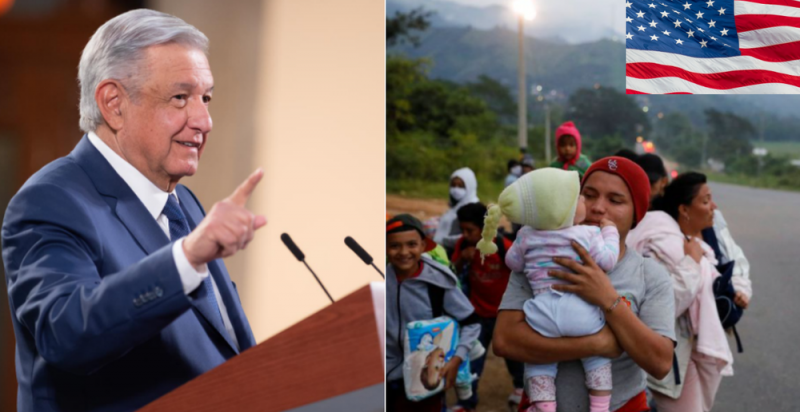 AMLO asegura que política migratoria de EU no ha cambiado