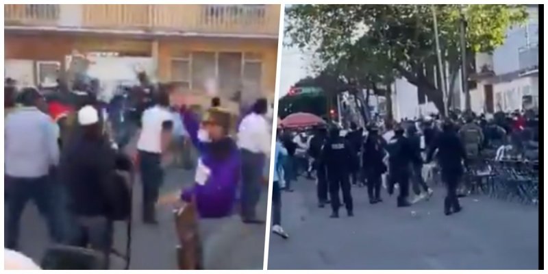 En tremendo zafarrancho y fajo de dinero terminó elección interna del PAN en Veracruz (VIDEO)y