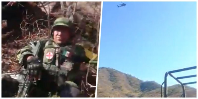 Graban ráfagas de disparos de Fuerza Aérea contra el Cártel Jalisco Nueva Generacióny