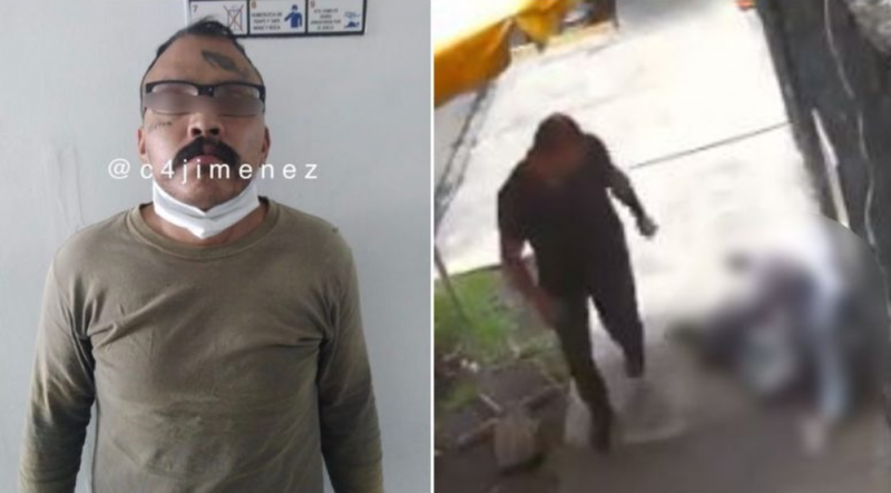 Policías detienen a sujeto que se hizo famoso en redes por agredir transeúntes en las banquetas