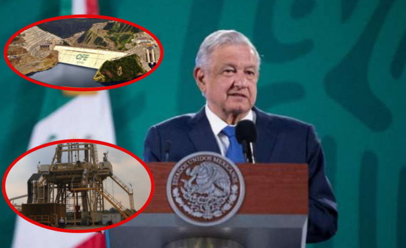 AMLO anuncia plan para hidroeléctricas y nuevos yacimientos petroleros