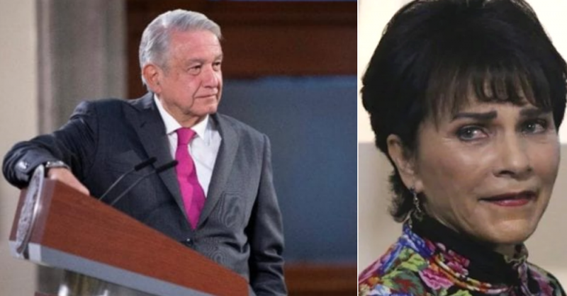 AMLO exhibe en la mañanera a Paty Chapoy por sus contradictorias críticas