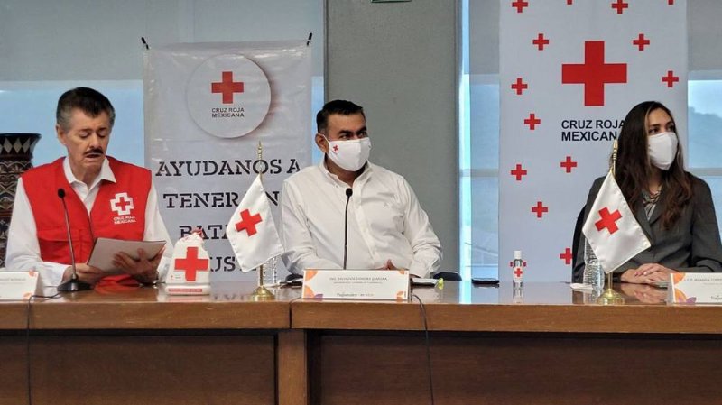 Arranca Salvador Zamora colecta de Cruz Roja en Tlajomulco