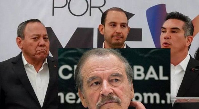 Vicente Fox sueña y asegura que el próximo presidente de México será de “Va por México”