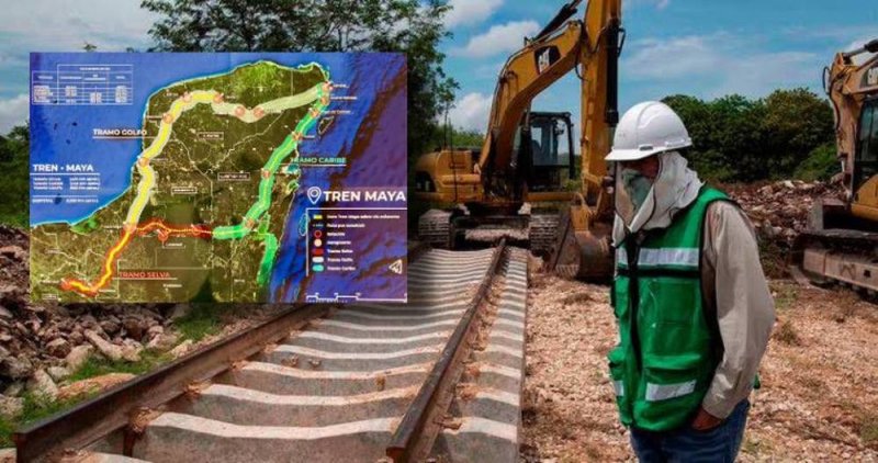 Tren Maya transitará en su mayoría por vías ya existentes