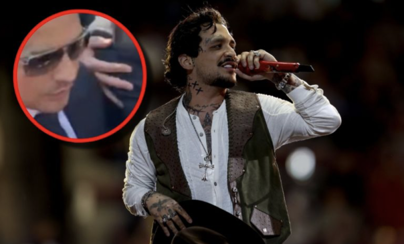 Christian Nodal y su papá llegan al reclusorio Oriente, así fue el momento 