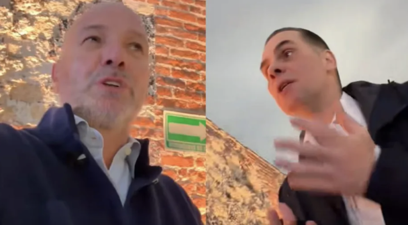 Filtran VIDEO de encontronazo entre Luis García y Christian Martinoli: “Me tienes cansado”  