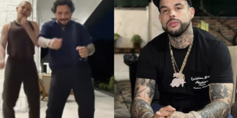 Emiliano Aguilar destapa supuesto romance entre Christian Nodal y Kunno