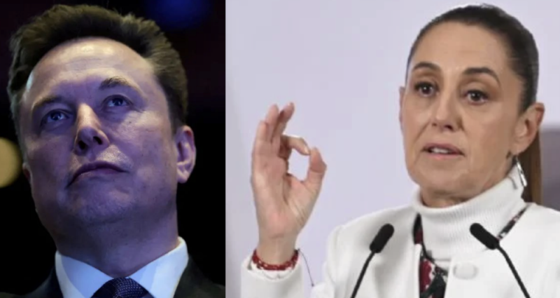 Sheinbaum analiza acciones legales contra Elon Musk por calumnias en X
