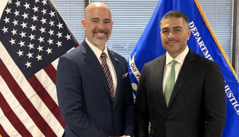 Harfuch se reúne con director de la DEA; abordan combate al n4rc0 y tráfico de arm4s