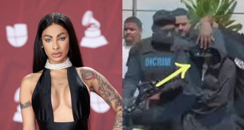 Arrestan a Yailín “La Más Viral” por portar armar en su carro sin autorización