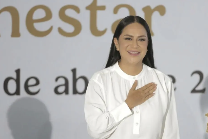 Ariadna Montiel deja la Secretaría del Bienestar para buscar la dirigencia de Morena