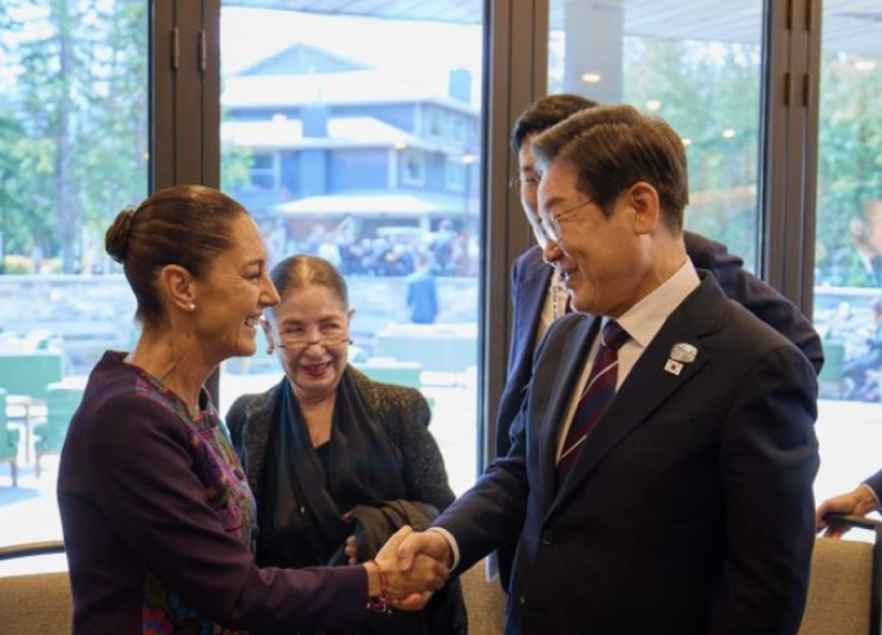 Presidente de Corea del Sur agradeció a Sheinbaum consejo de “nunca alejarse del pueblo”