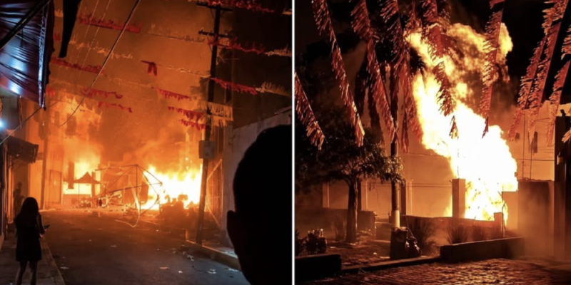 Explosión deja un muerto y 25 heridos en fiestas patronales de Amatitán, Jalisco