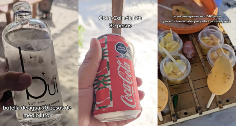 publicaciones/“Un mango en 140 pesos”. turista exhibe altos precios para mexicanos en Tulum 