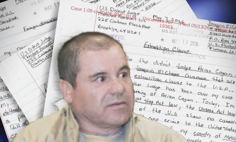 “Soy inocente”: Chap0 envia 4 nuevas cartas a la Corte de Brooklyn 