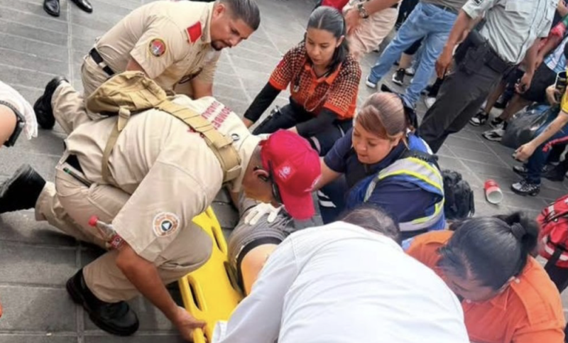 “quiere volar, quiere volar”: sujeto de 42 años es lesionado en Fan Fest de Guadalajara 