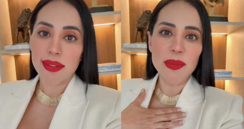 “Soy muy amorosa pero no una delincuente”: Sandra Cuevas tras arresto de su ex novio 