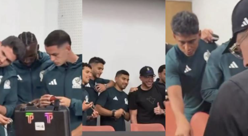 YouTuber apostó 2 MDD a que México ganaba… les compró Rolex a todos los jugadores