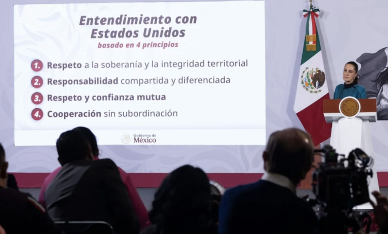 publicaciones/Nosotros nunca vamos a hacer acuerdos con la delincuencia organizada: Sheinbaum 